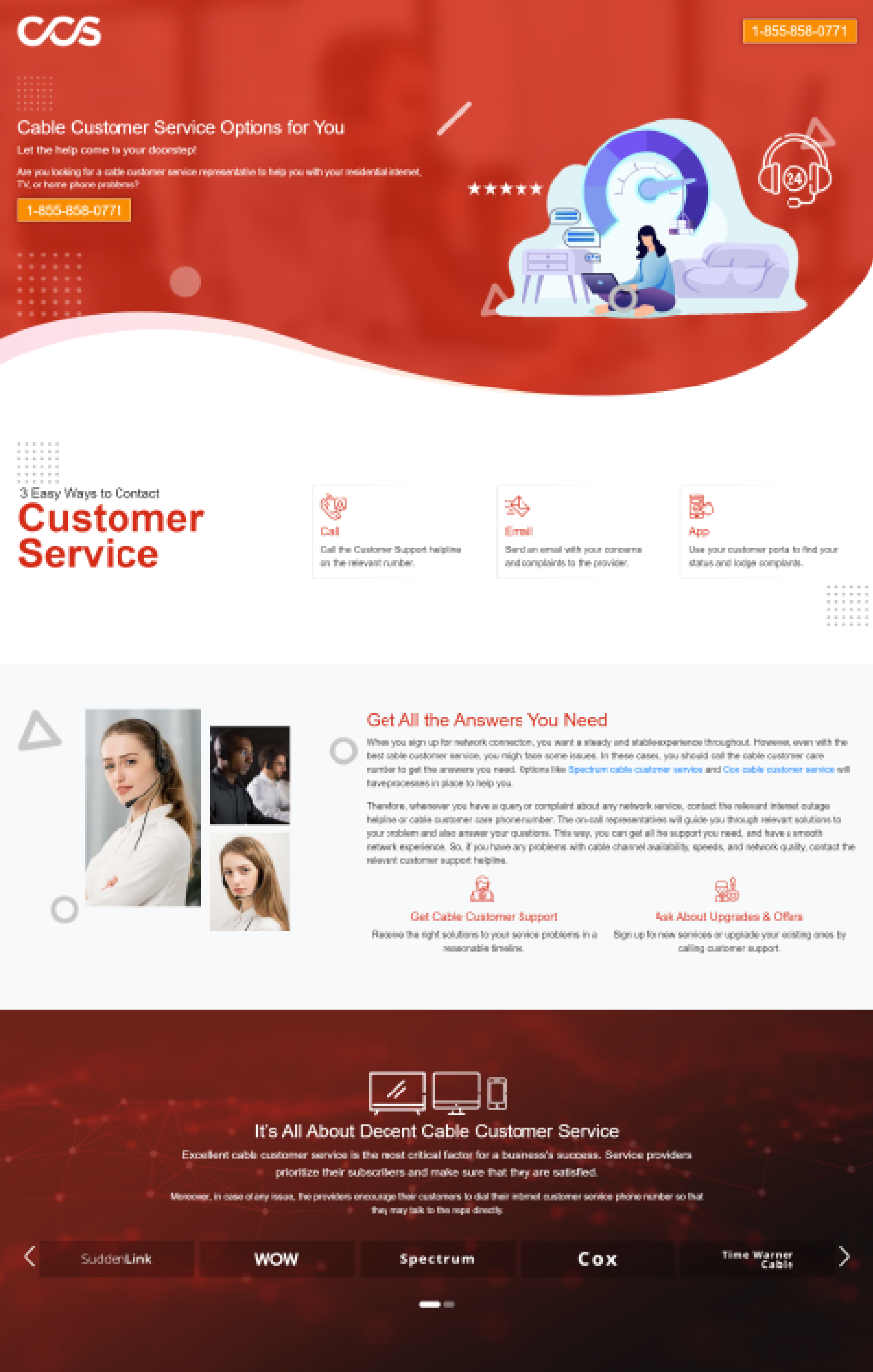 Cable Customer Services